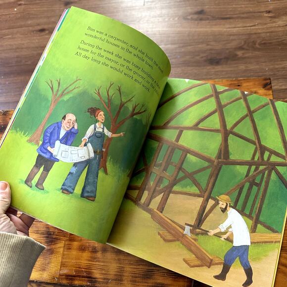 PJ Library Bim And Bom A Shabbat Tale Jewish Paperback Book - Picture 5 of 8